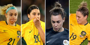 Matildas player ratings:How Australia’s players fared in semi-final defeat to England