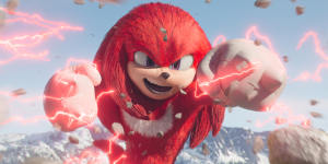 Idris Elba voices Sonic the Hedgehog’s sidekick in Knuckles.
