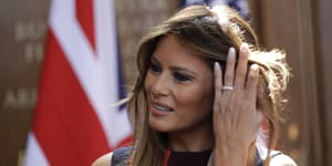 Melania Trump says there are people in the White House she doesn't trust