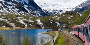 Train from Oslo to Bergen in Norway– a world-class rail journey.