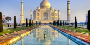 Bucket-list buildings … Taj Mahal.