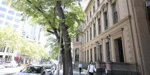 The Melbourne Club on Collins Street.