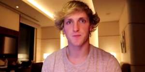 Logan Paul filmed an apology after receiving a strong backlash to the video.