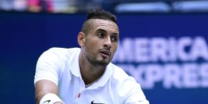 Nick Kyrgios is a huge hit with tennis audiences.