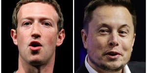 Turning away from policing misinformation:Mark Zuckerberg and Elon Musk.