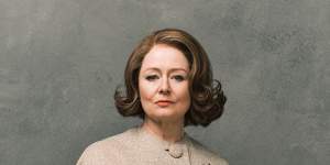 Miranda Otto as Mrs Virginia Ambrose,one of the new characters introduced into the Ladies in Black universe.