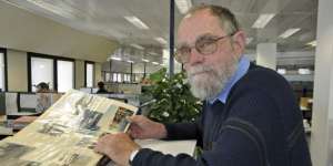 Maritime historian Graeme Andrews.