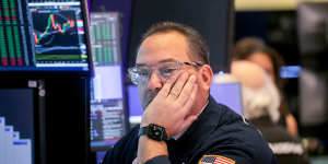 The losses are piling up on Wall Street.
