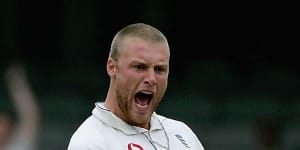 'I thought everyone was looking at me':Flintoff reveals bulimia battle