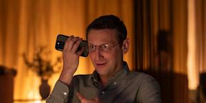 Tim Robinson stars as Ron Trosper,an Ohio project manager who flips out,in the comedy The Chair Company.