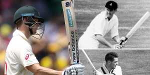 Changes in technology mean Steve Smith,Graeme Pollock and Neil Harvey all played with vastly different bats. 