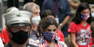 US marks September 11 anniversary at tributes shadowed by coronavirus