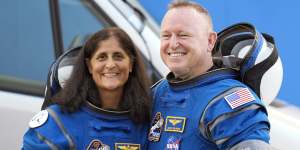 They went to space for eight days,are now stuck indefinitely,but don’t call them ‘stranded’