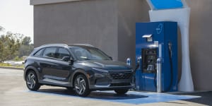 The Hyundai Nexo is the first hydrogen-fuelled vehicle to be certified by the Australian government for use on the road.