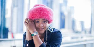  Defending Australian Open tennis champion Naomi Osaka talks about her role as a fashion influencer on and off court as well as the launch of her new watch,the TAG Heuer Aquaracer Professional 300.