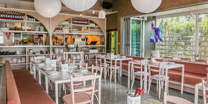 Maurice Terzini's new venue,Belongil Beach Italian Food.