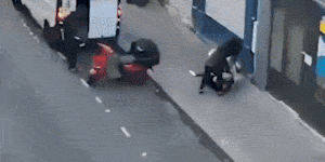 Caught on camera:Daughter of crypto boss fights off Paris kidnappers