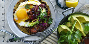 Almost everything tastes better with an egg on it,like Neil Perry's quick chilli-fried black beans with avocado and egg.