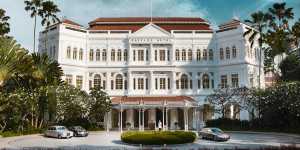 Raffles Singapore:A refuge for the wealthy,the famous and the cultured.