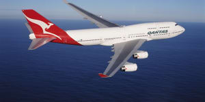 Qantas'747-400s are getting on but their interiors have been updated.