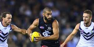 Adam Saad has been explosive for the Blues. 