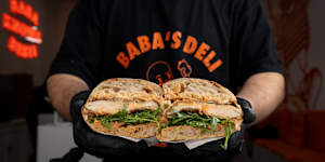 The Baba's team makes more than 150 litres of vodka sauce for its top-selling Mama's Vodka chicken schnitzel sandwich,which is also worth a look.