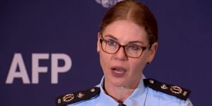 AFP Assistant Commissioner Justine Gough said she knew the news would be deeply distressing.