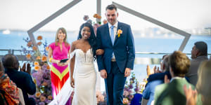 Cassandra and Tristan are the second couple to tie the knot in the first episode of season 11,enjoying a slightly less drama-fuelled wedding day.
