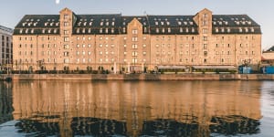 Admiral Hotel,Copenhagen,has a fabulous waterfront setting by the city's inner harbour.