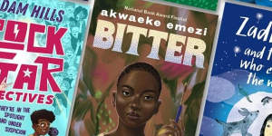Top children’s books include Meyne Wyatt’s Maku,Felice Arena’s The Unstoppable Flying Flanagan,Rockstar Detectives by Adam Hills and Akwaeke Emezi’s Bitter.