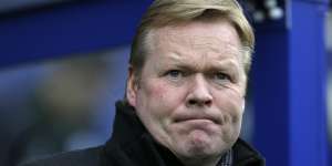 Dutch coach Koeman admitted to hospital with heart problem