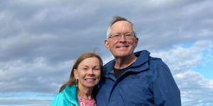 Americans Tom and Jan Gurnee,who have taken 130 cruises before,arrived in Melbourne on the Coral Princess on Thursday morning.