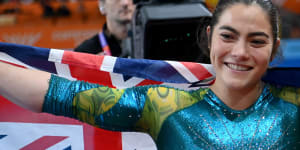 Olympic gymnast Georgia Godwin has original skill named after her