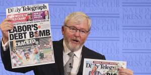 Rudd spoke sense about Trump. It’s a vengeful News Corp that has the explaining to do