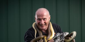 Snake catcher Raymond Hoser is running as an independent in the Warrandyte byelection.