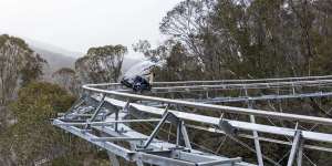 No snow,but queues form as Australia’s first ‘alpine coaster’ opens