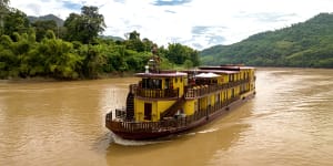 Cruising the Mekong on the Heritage Line Anouvong ... “an element of the untamed”.