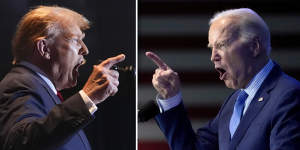 Donald Trump and Joe Biden are set to face off again.