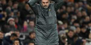 Ange Postecoglou shows the pressure at Spurs.