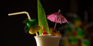 Go-to drink:the pina colada.