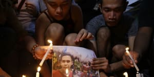 Philippine policemen jailed for 40 years for killing teen who just wanted to go to school