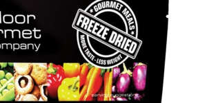Just add hot water:camping convenience with freeze-dried meals.