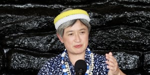 Foreign Minister Penny Wong said the decision would help restore Australia’s climate credentials in the Pacific. 
