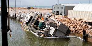 Tropical Cyclone Narelle left a trail of destruction in Exmouth.