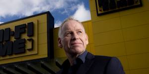 Outgoing JB Hi-Fi boss Terry Smart.