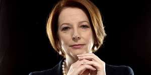 Class act:Former prime minister Julia Gillard.