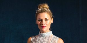 Rachael Taylor,at the Caulfield Cup on Saturday,said she was"empowered"by women speaking out about sexual abuse in the wake of the Weinstein scandal.
