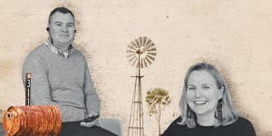  David and Michelle Slack-Smith want to move from Sydney to the country to work from home.