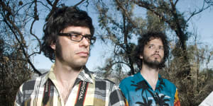 Jemaine Clement (left) and Bret McKenzie from Flight of the Conchords. We’ll take them and their self-deprecating sense of humour.