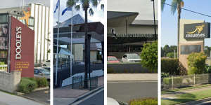 Mounties in Liverpool,Bankstown Sports Club,Wentworthville Leagues Club and Dooleys Lidcombe. 